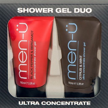 men-ü Shower Gel Duo （men-ü 男士沐浴露2款礼品装）