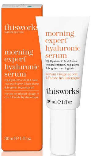 this works Morning Expert Hyaluronic Serum 透明质酸精华液30毫升