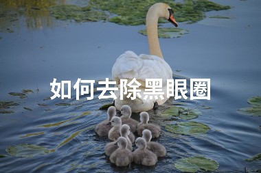 如何去除黑眼圈