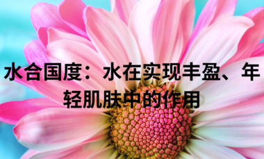 水合国度：水在实现丰盈、年轻肌肤中的作用