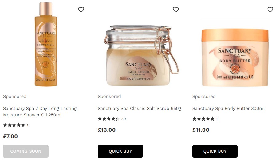 英国圣诞节折扣期间 – Bodycare Gifts身体护理礼品套装系列的圣诞礼物1