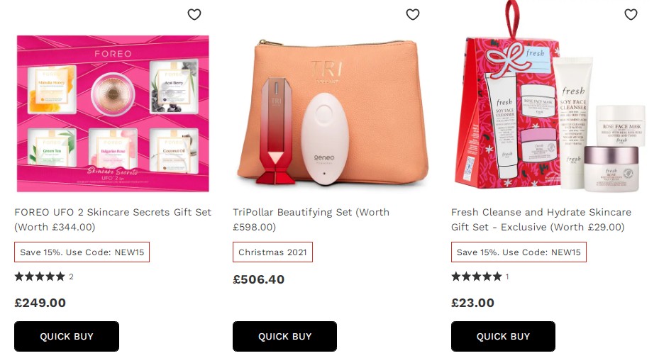 英国圣诞节折扣期间 – 护肤护理的圣诞礼物6
