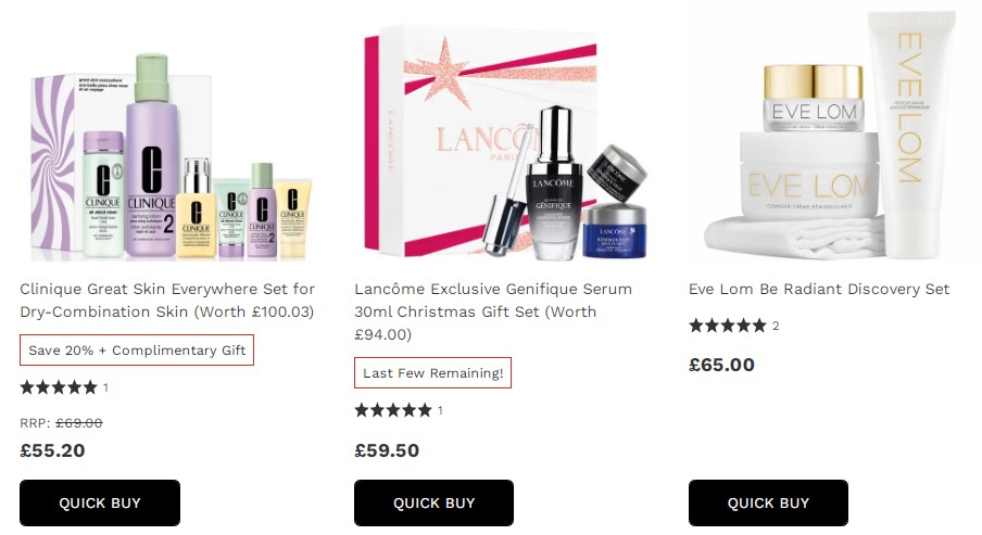 英国圣诞节折扣期间 – 护肤护理的圣诞礼物9