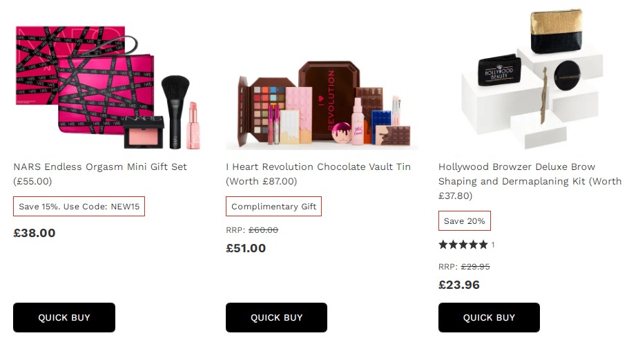 英国圣诞节折扣期间 – 美容彩妆的圣诞礼物5