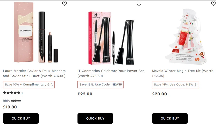 英国圣诞节折扣期间 – 美容彩妆的圣诞礼物7